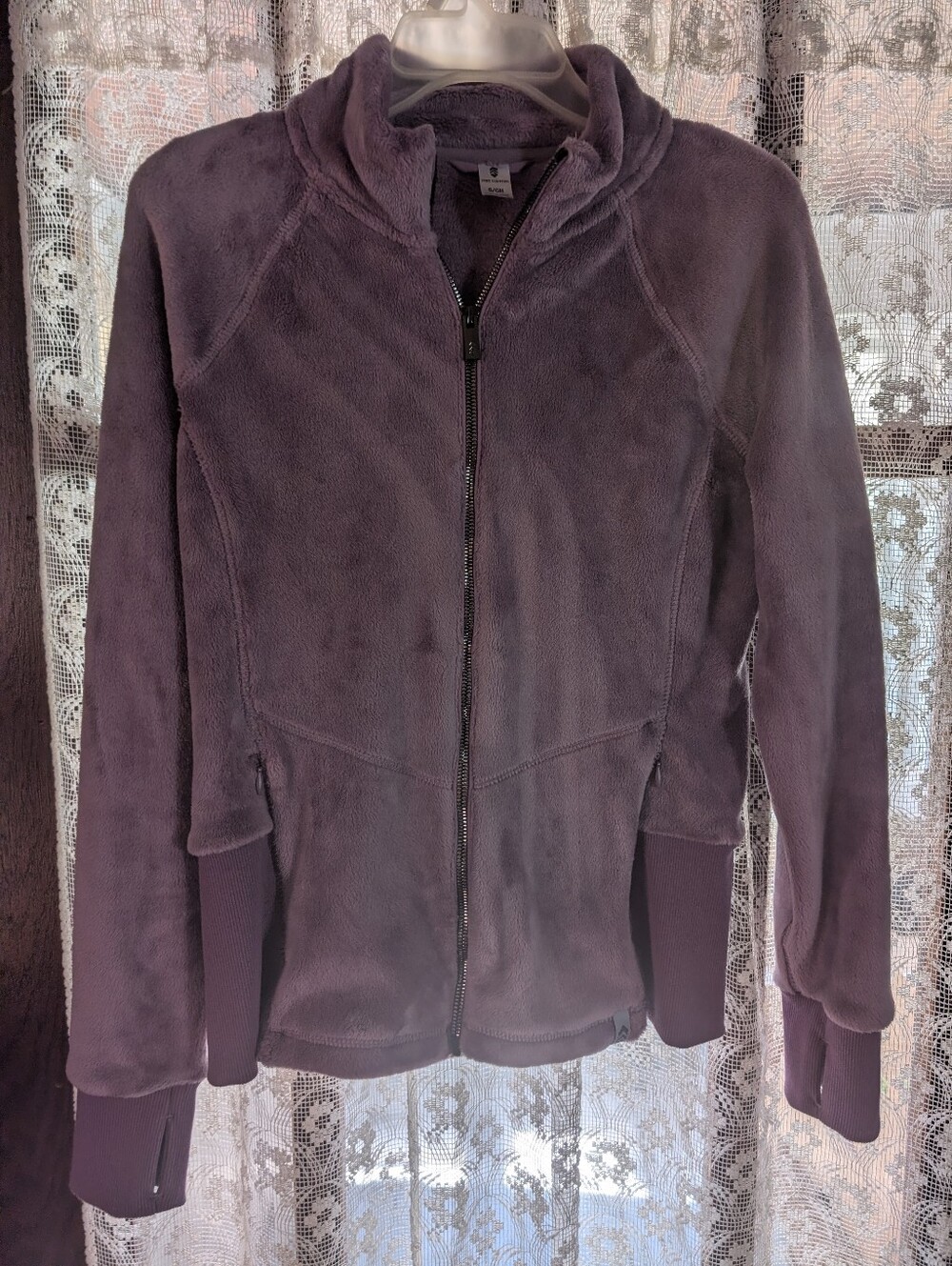 Free Country Plush Full-Zip Teddy Jacket - Deep Purple